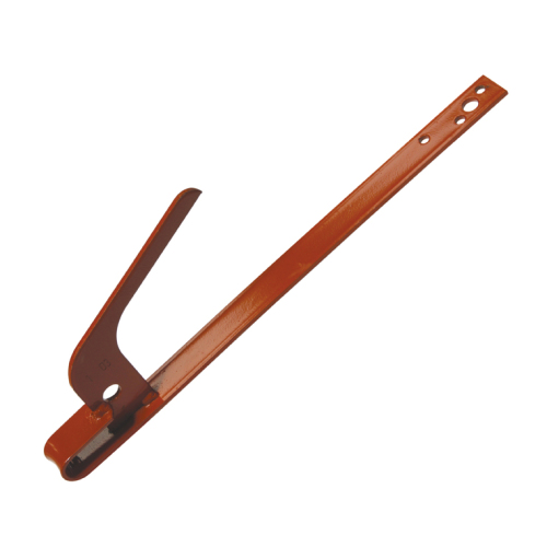 Copper brown RAL 8004 flat safety hook